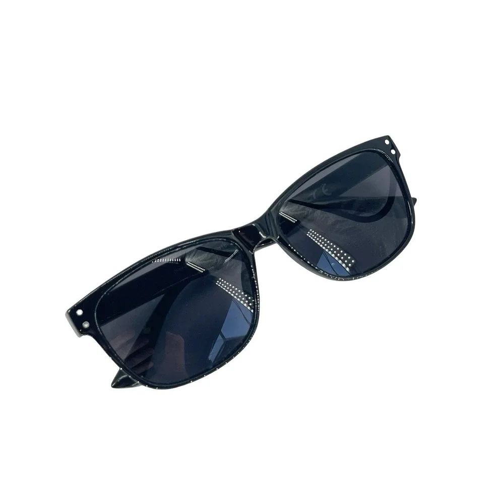MeyeWear Avery BLK +2.00 Rectangular Sunglasses Readers Black/Gray 58-16-138